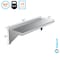 Amgood 12 in. x 36 in. Stainless Steel Wall Shelf AMG WS-1236 - alternate 3
